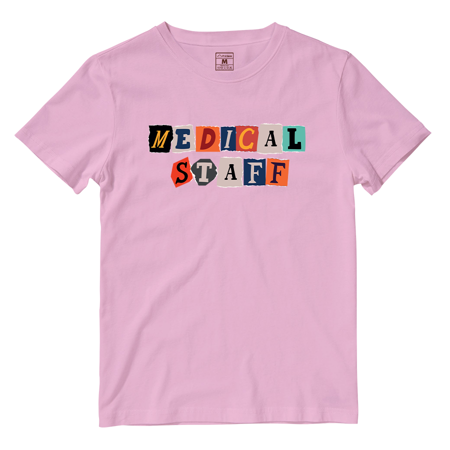 Cotton Shirt: Medical Staff Note Alphabet