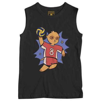 Sleeveless Drifit Shirt: Meerkat Volleyball