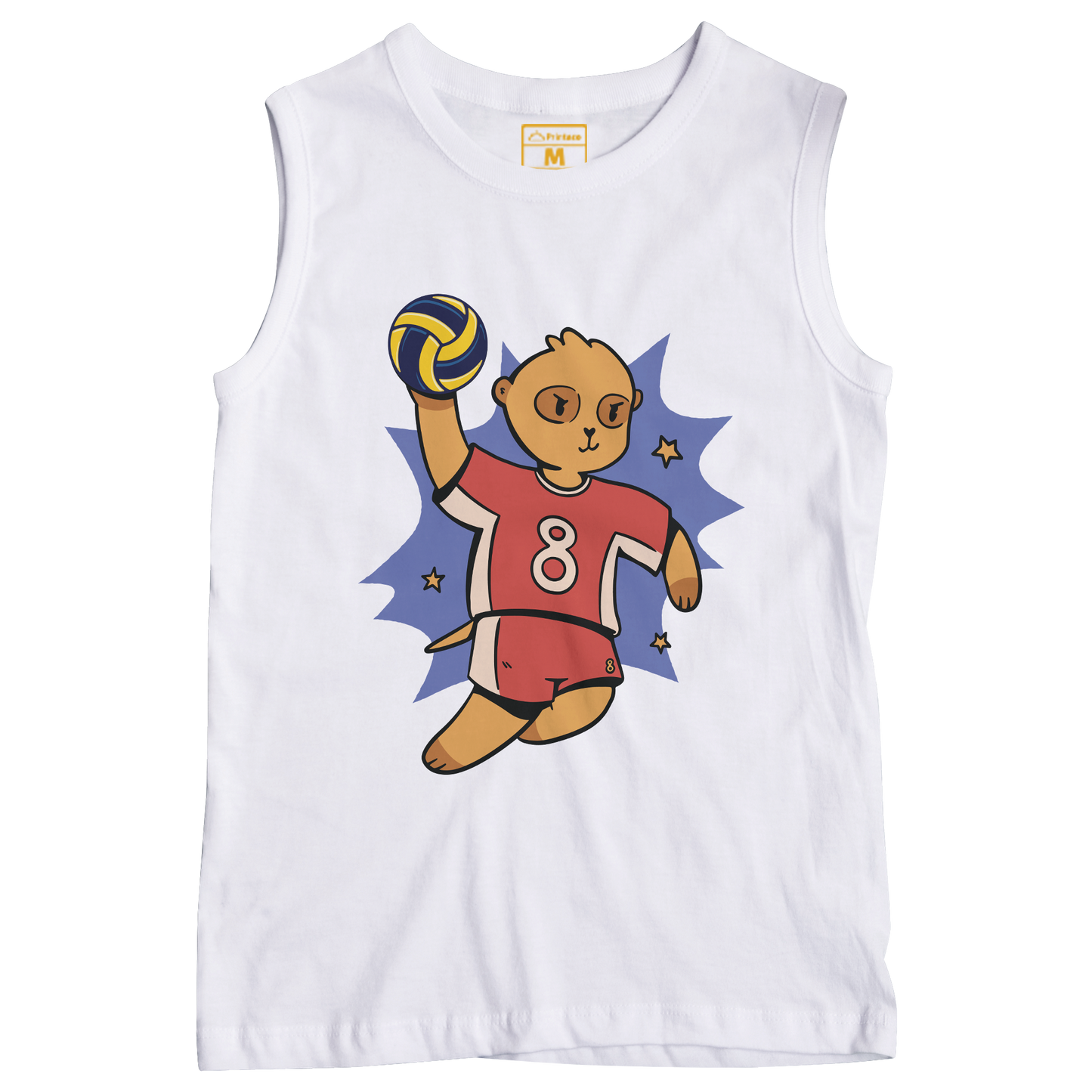 Sleeveless Drifit Shirt: Meerkat Volleyball