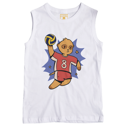 Sleeveless Drifit Shirt: Meerkat Volleyball