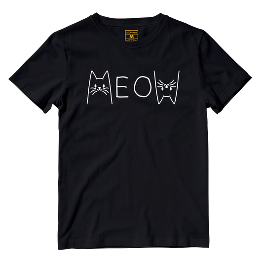 Cotton Shirt: Meow