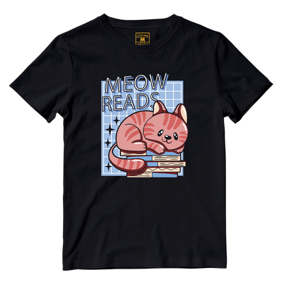 Cotton Shirt: Meow Reads