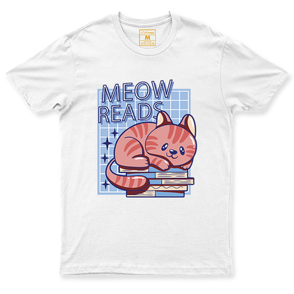 C. Spandex Shirt: Meow Reads