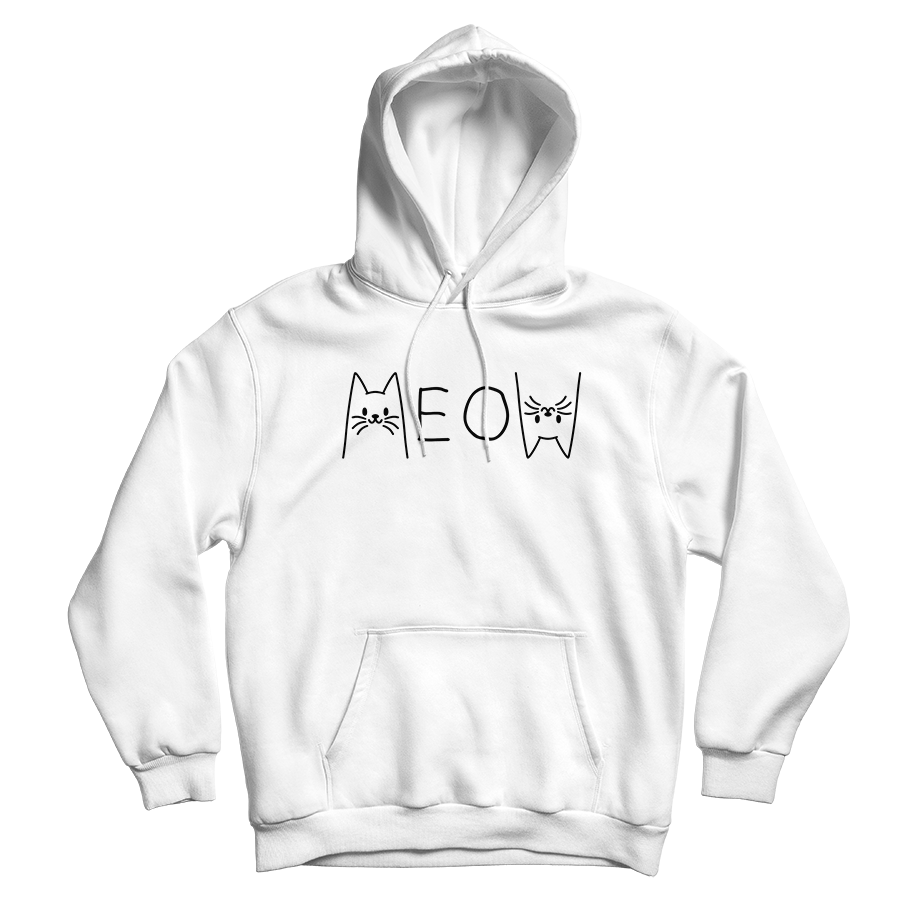 Meow hoodie sale