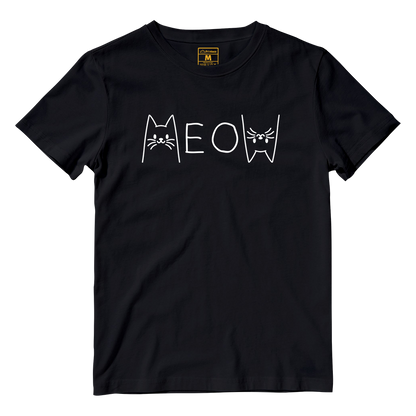 Cotton Shirt: Meow