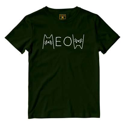 Cotton Shirt: Meow