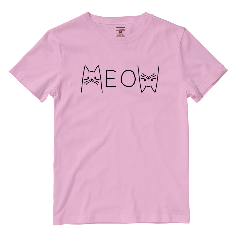 Cotton Shirt: Meow