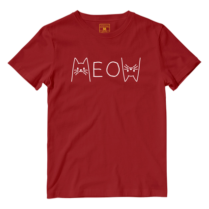 Cotton Shirt: Meow