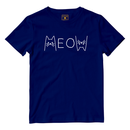 Cotton Shirt: Meow