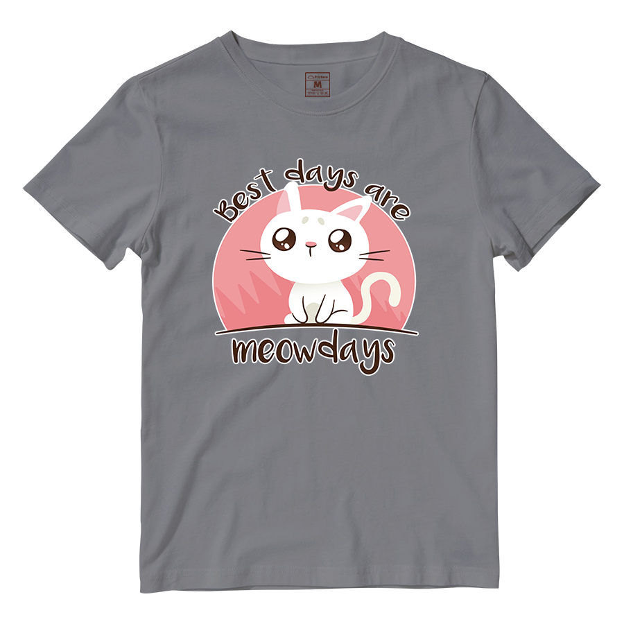 Cotton Shirt: Meowdays