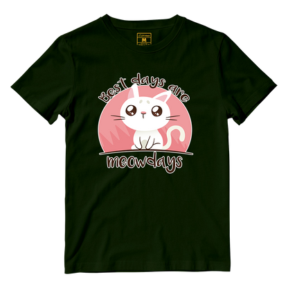 Cotton Shirt: Meowdays