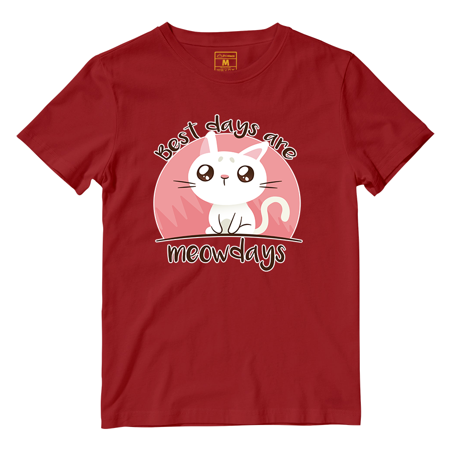 Cotton Shirt: Meowdays