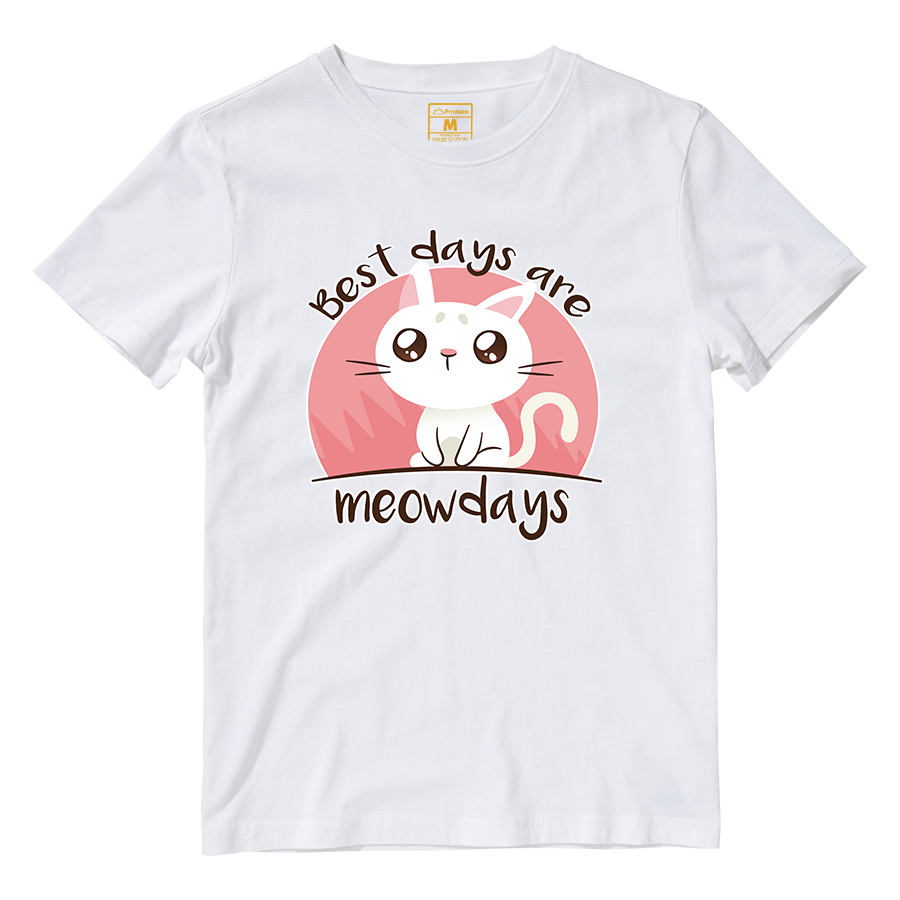 Cotton Shirt: Meowdays