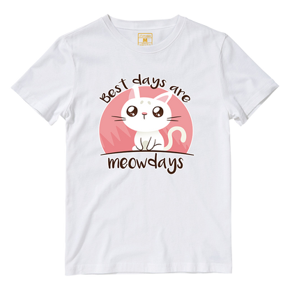 Cotton Shirt: Meowdays