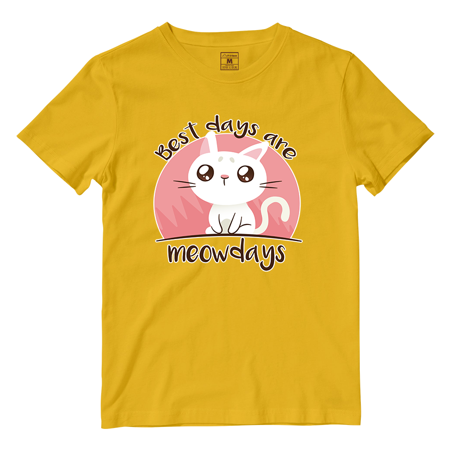 Cotton Shirt: Meowdays