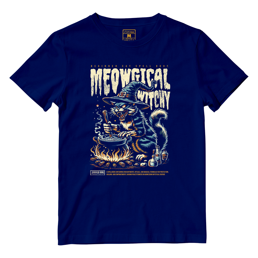 Cotton Shirt: Meowgical