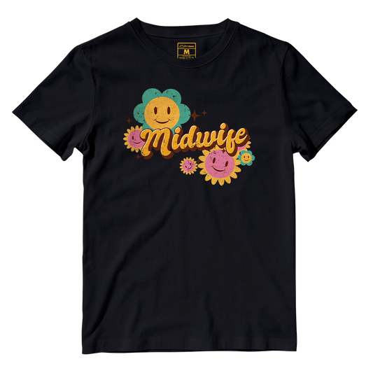 Cotton Shirt: Midwife Flower