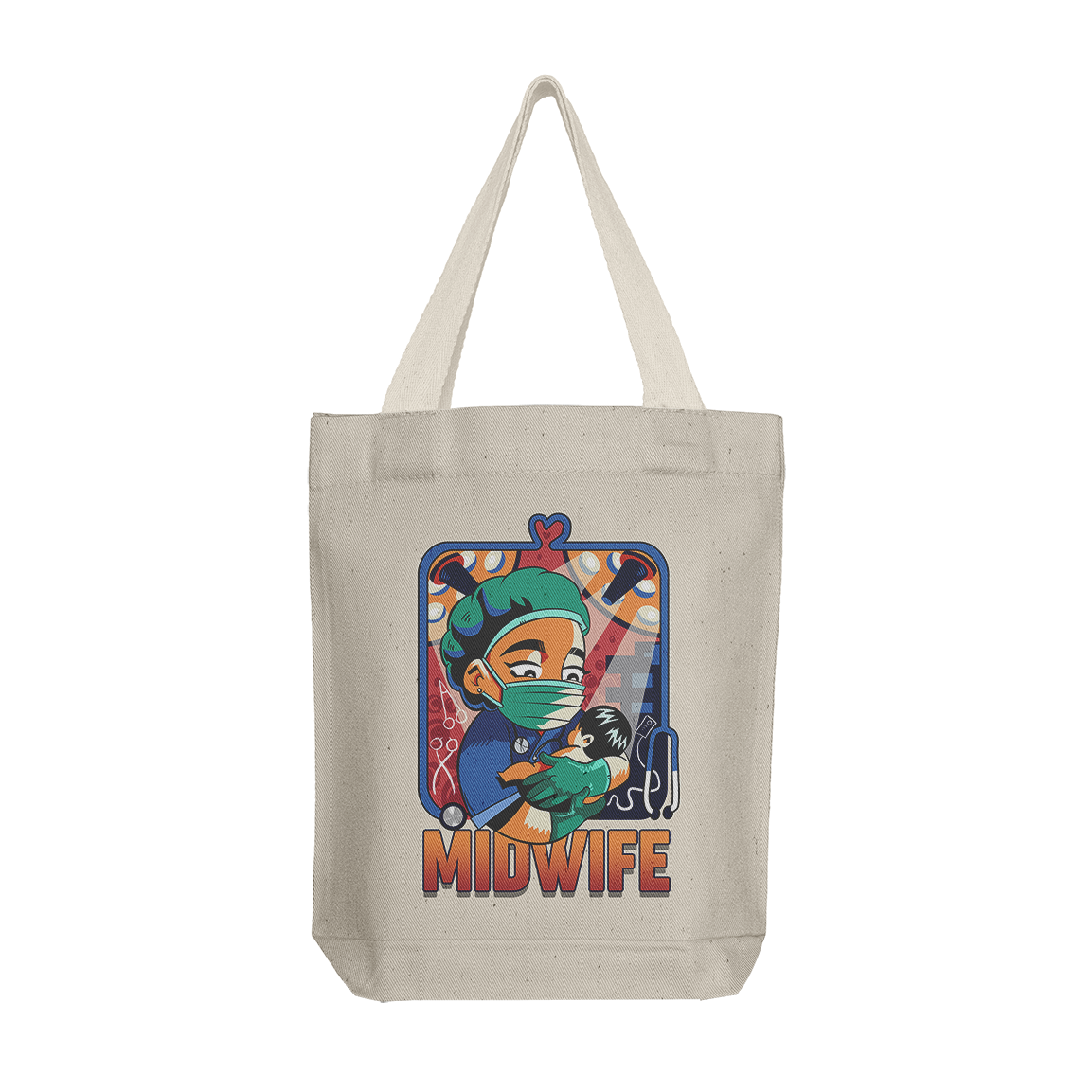 Tote Bag: Midwife