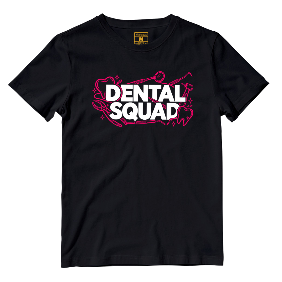 Cotton Shirt: Minimalist Squad