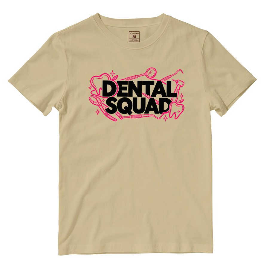 Cotton Shirt: Minimalist Squad