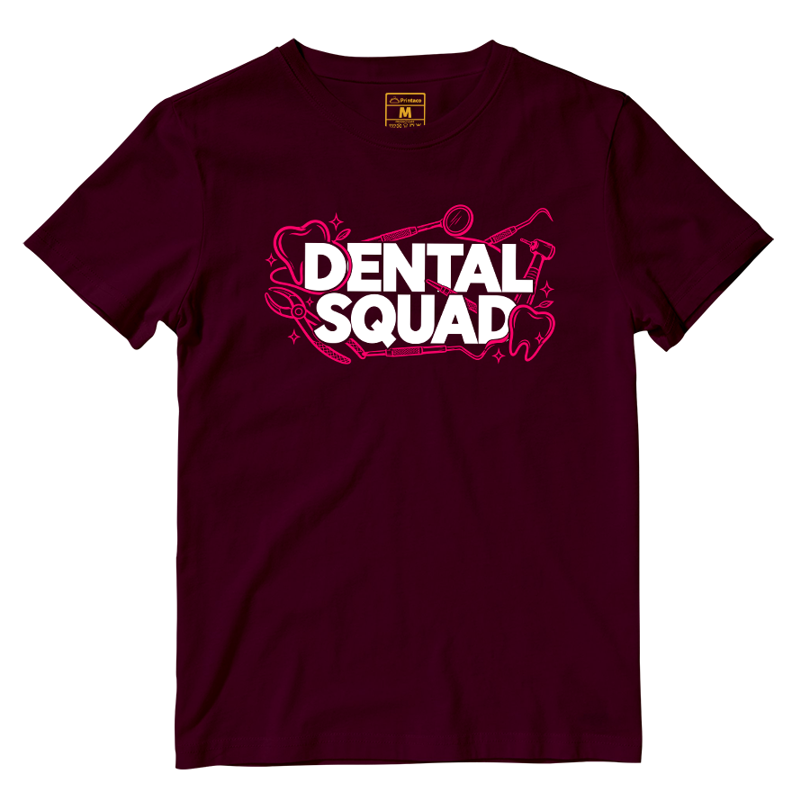 Cotton Shirt: Minimalist Squad
