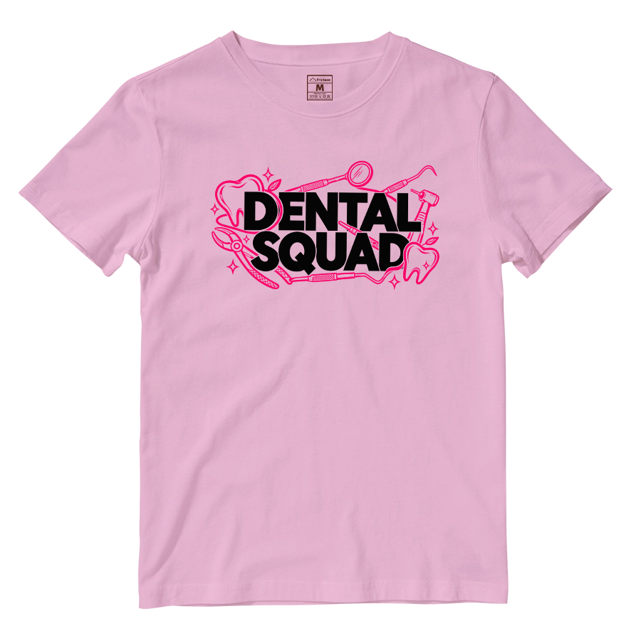 Cotton Shirt: Minimalist Squad