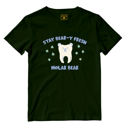 Cotton Shirt: Molar Bear