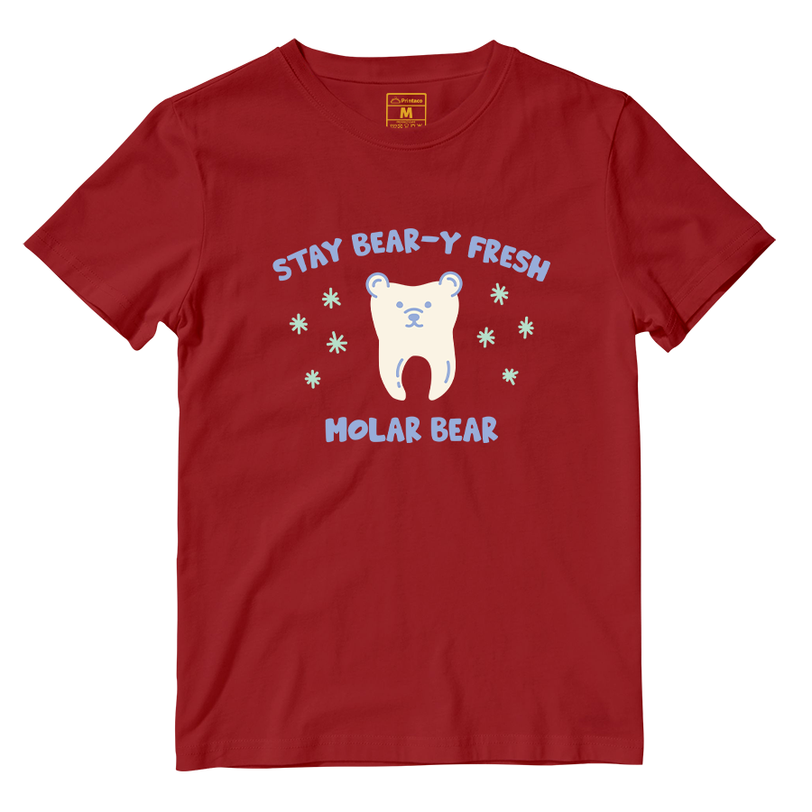 Cotton Shirt: Molar Bear