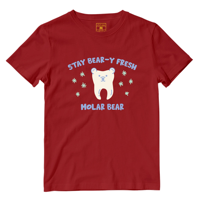 Cotton Shirt: Molar Bear