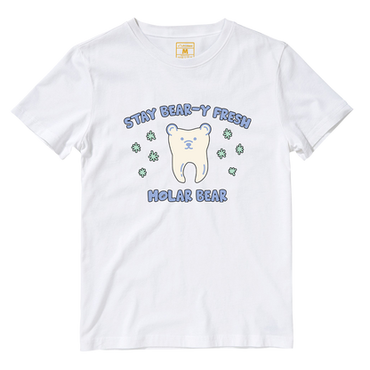 Cotton Shirt: Molar Bear