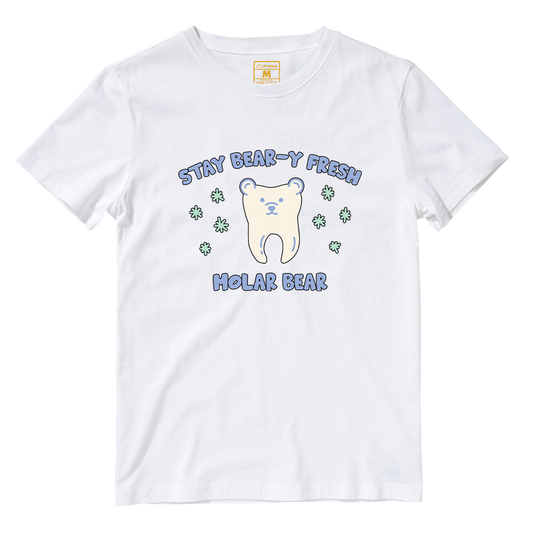 Cotton Shirt: Molar Bear