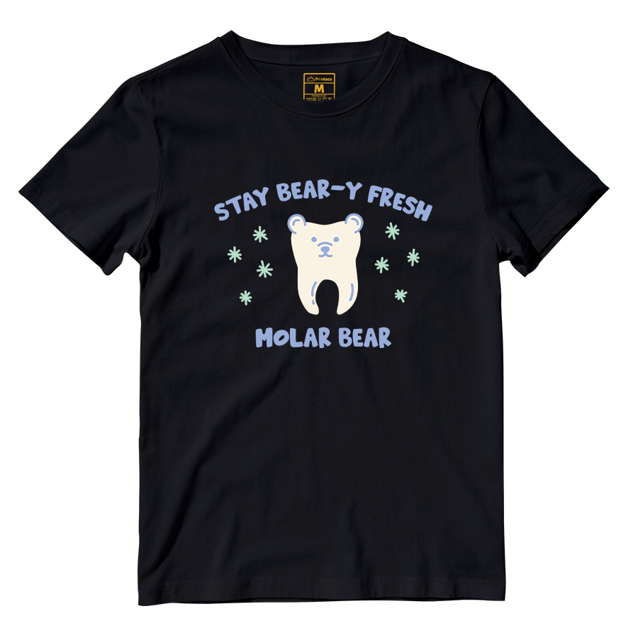 Cotton Shirt: Molar Bear