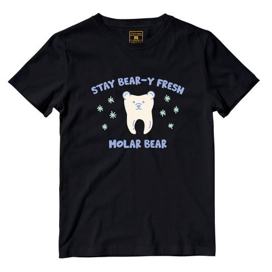 Cotton Shirt: Molar Bear