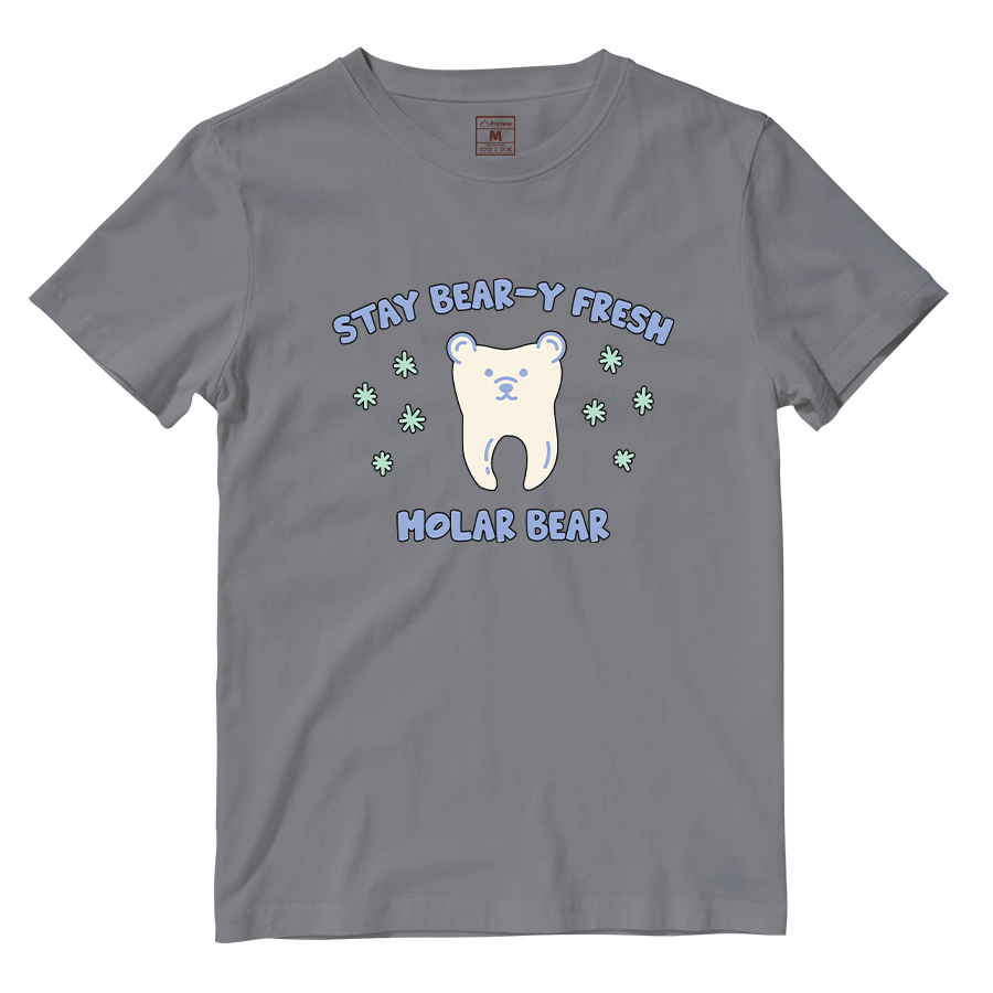 Cotton Shirt: Molar Bear