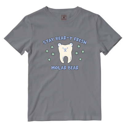Cotton Shirt: Molar Bear