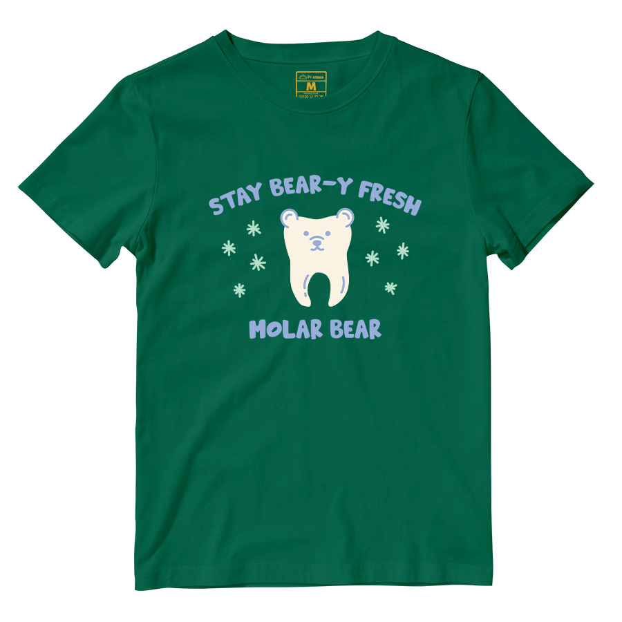 Cotton Shirt: Molar Bear