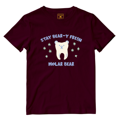Cotton Shirt: Molar Bear