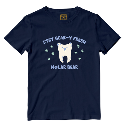 Cotton Shirt: Molar Bear