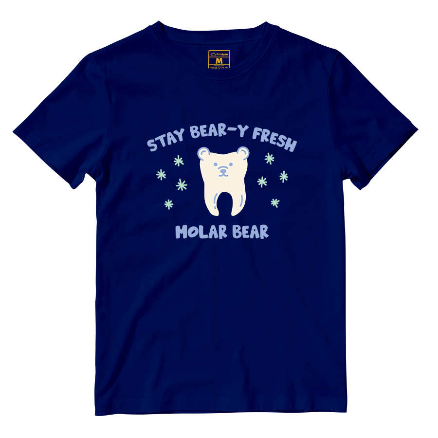 Cotton Shirt: Molar Bear