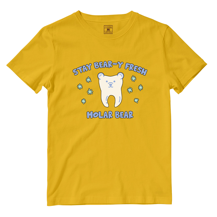 Cotton Shirt: Molar Bear