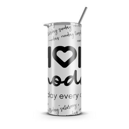 20oz. Slim Tumbler: Mom Mode