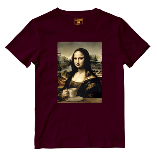 Cotton Shirt: Mona Lisa Coffee