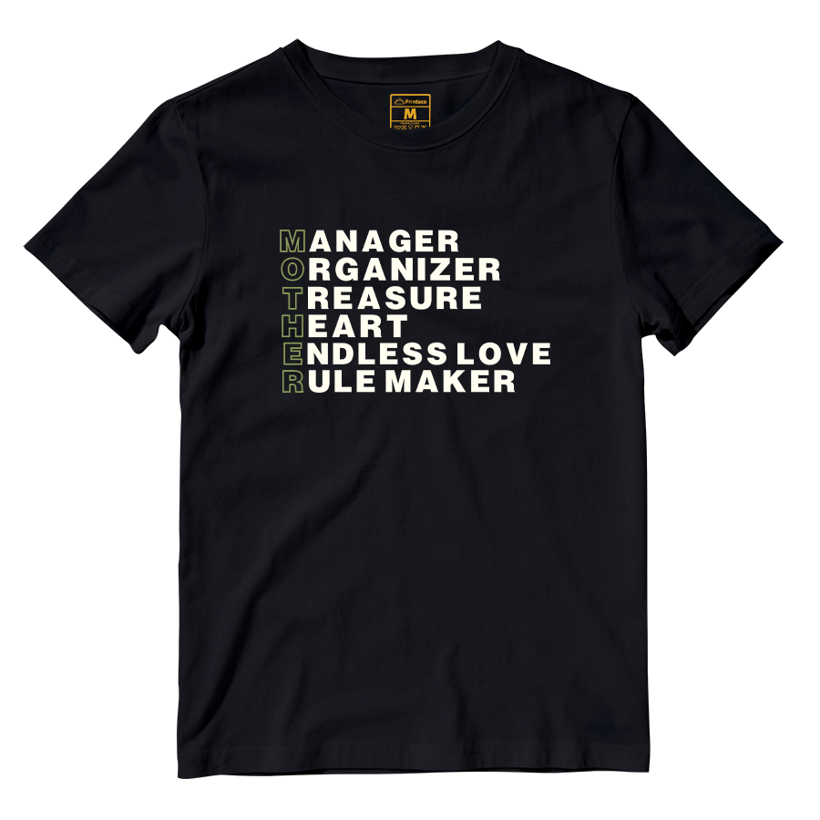 Cotton Shirt: Mother Acronym