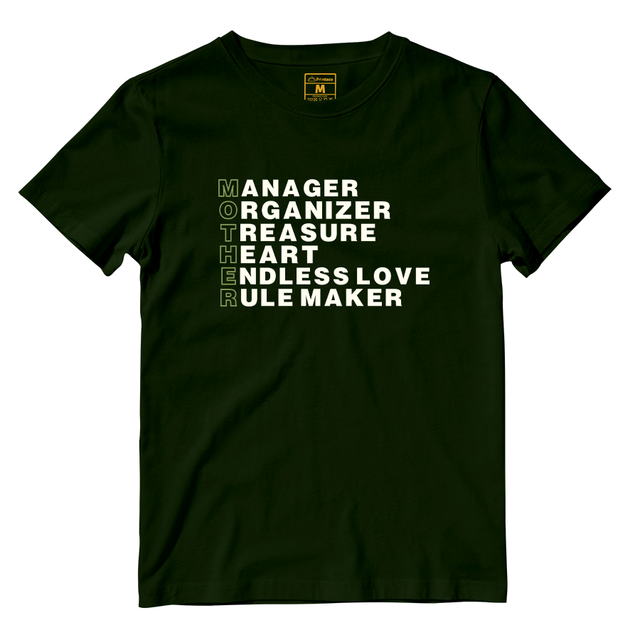 Cotton Shirt: Mother Acronym