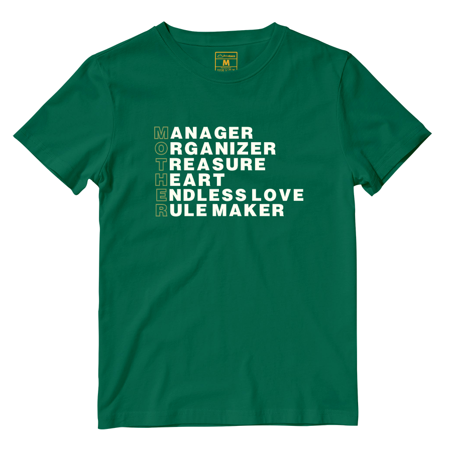 Cotton Shirt: Mother Acronym