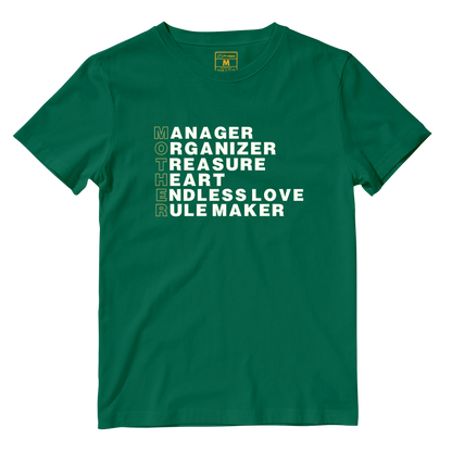 Cotton Shirt: Mother Acronym