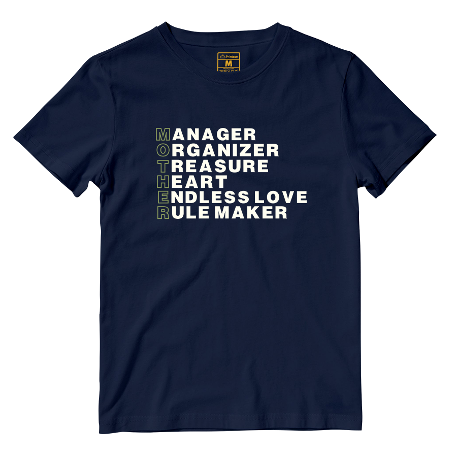 Cotton Shirt: Mother Acronym