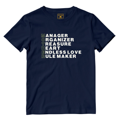 Cotton Shirt: Mother Acronym