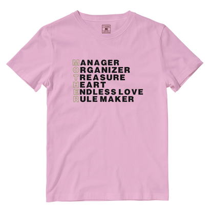 Cotton Shirt: Mother Acronym