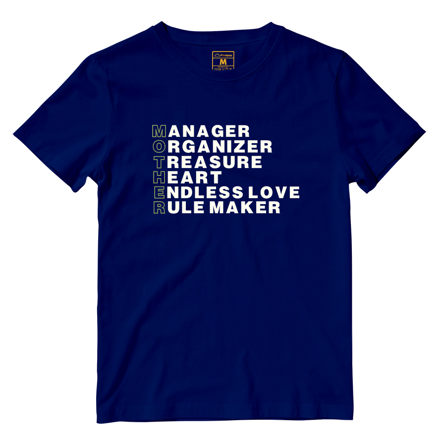 Cotton Shirt: Mother Acronym